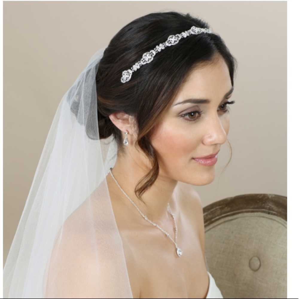 BEL AIRE BRIDAL RHINESTONE TIARA